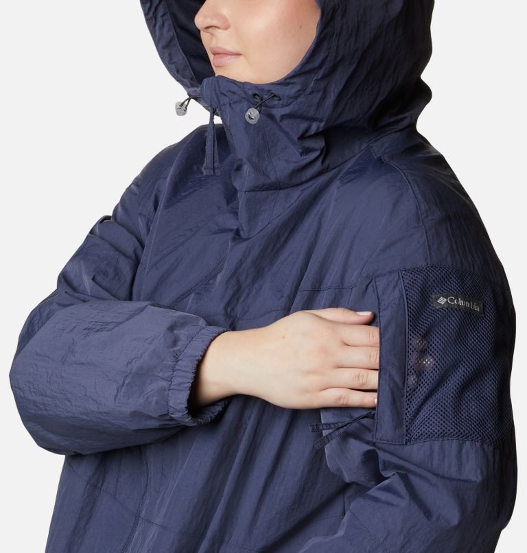 Women's Columbia Wallowa Park Lined Jackets Navy | Plus Size CA-N385L